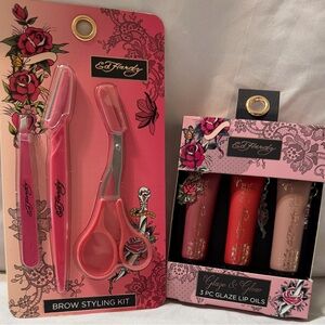 Ed Hardy Beauty Collection - Brow Kit and Lip Oil Set